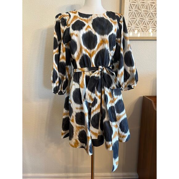 MAEVE Anthropologie Destin Poplin Mini Dress | Cottagecore Eurochic | SMALL - Picture 3 of 9